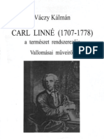 Váczy Kálmán - Carl Linné