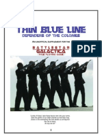 Battlestar Galactica RPG Thin Blue Line