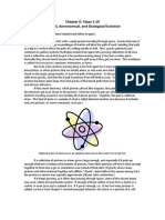 The Human Journey: Volume I. Chemical Evolution Chapters DEF