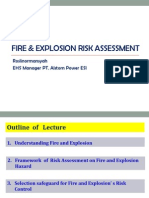 Fire & Explosion Risk Assessment (Kuliah Tamu Unair - 09 Juni 2012) Baru