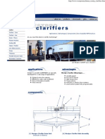 Clarifier, Thickener