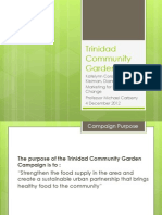 Trinidad Community Garden Presentation