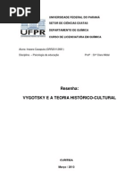 Resenha Vygotsky