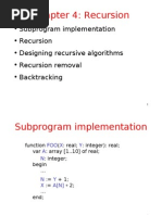 Chapter 4: Recursion