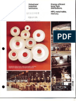 Holophane Industrial Luminaires Brochure 8-78