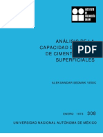 Analisis de La Capacidad de Carga en Cimentaciones Superficiales