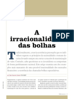 A Irracionalidade Das Bolhas