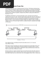 Ethernet Minimum Frame Size