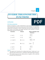 Inverse Trigonometric Function