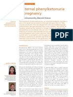 PKU-Role of Pre-Natal Diagnosis