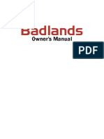 Badlands Owners Manual PDF