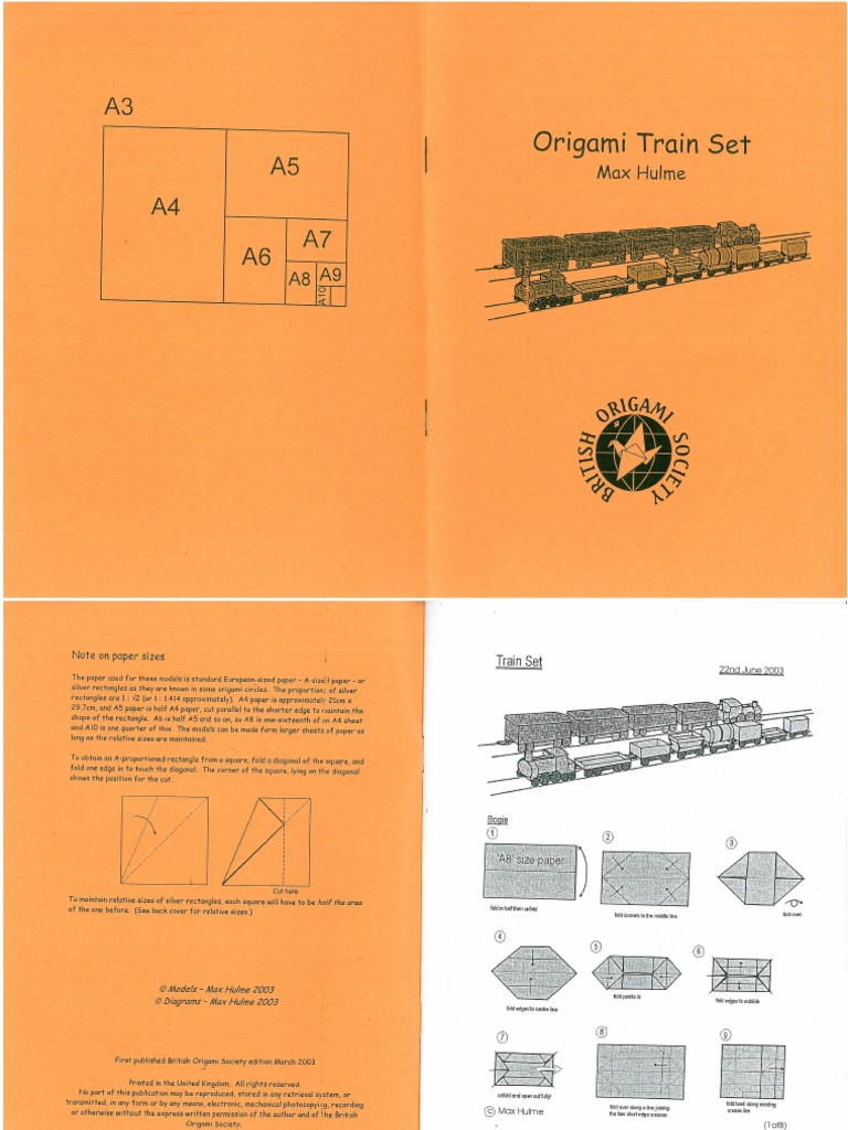 Max Hulme - Origami Train Set | PDF