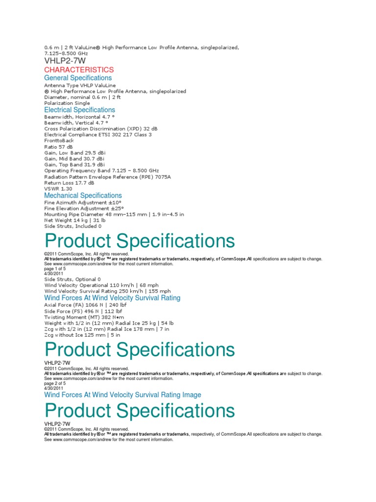 Antenna Pdf Antenna Radio Microwave