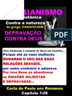 LESBIANISMO É DEPRAVAÇÃO