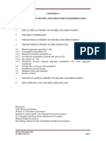 Chapter 13 - The Theory of Income and Employment Determination