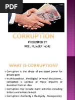 Corruption