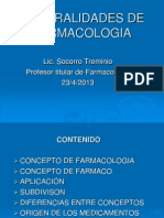 Generalidades Farmacologia