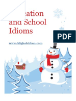 Education and School Idioms