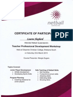 Netball QLD Professional Development
