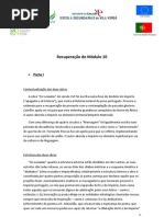 Recuperação do Módulo 10