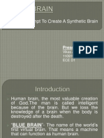 An Attempt To Create A Synthetic Brain: Presented by