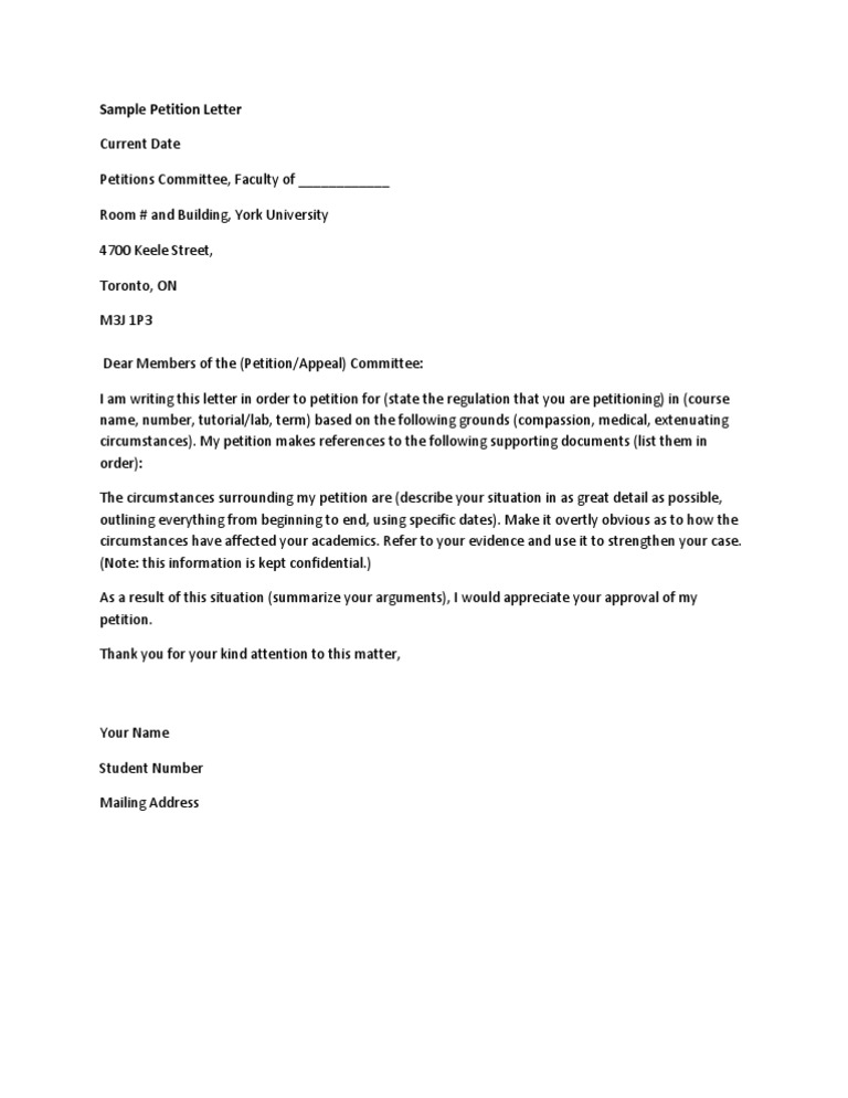 Letter Of Petition Sample from imgv2-1-f.scribdassets.com