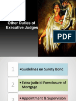 Other Functions-Exec Judges