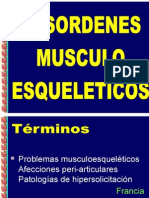 Desordenes Musculoesqueleticos