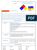 MSDS Kalium Thiocyanate