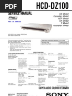 Download HCD-DZ100 by Delphi Muse SN137169437 doc pdf