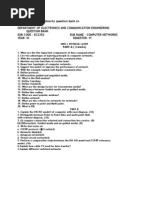 Ec2352 Computer Networks Question Bank