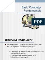 Basic Computer Fundamentals