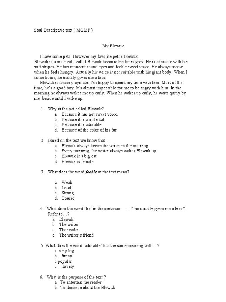 Contoh Teks Narrative Beserta Soal Dan Jawaban Contoh Teks Narrative Beserta Soal Dan Jawaban