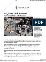 Al Qaeda Link Probed