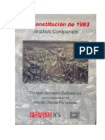 CONSTITUCION PERUANA 1993 - COMENTADA Edic. 1999