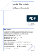 Bloque 4-Electrolisis