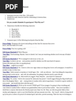 Download Film Viewing Worksheet - The Queen 2006 by Gratiela Oancea SN137179780 doc pdf