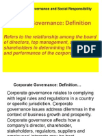 1.2 Governance and Social Responsibility