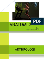 ANATOMI 2; ARTHROLOGY