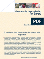 Formalizacion Propiedad Peru