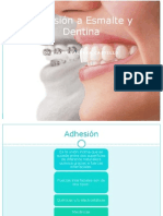 Adhesión A Esmalte y Dentina PDF