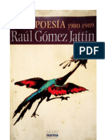 Raul G Mez Jattin - Poes a 1980-1989