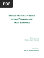 Buenas Practicas Y Retos de Los Programas de Ocio Saludable