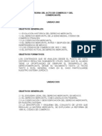 Teoria Del Acto de Comercio y Comerciante