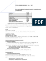 Analiza Diagnostic a Intreprinderii-2013-Rezolvat