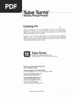 Tube Turn-Welding Fitting Flange CAT.411