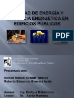 Calidad de Energa y Eficiencia en Ergtica en Edificios