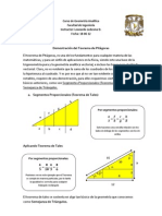 Demostración del Teorema de Pitágoras