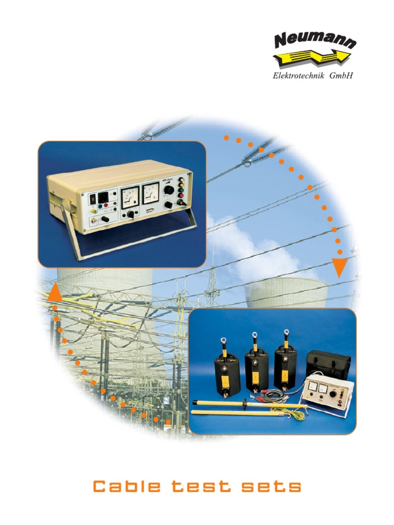 Neumann Cable Test Set Specifications | PDF | Volt | Battery (Electricity)