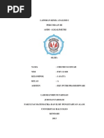 Download Laporan PraktikumKimia Analisis I by Chichi Fauziyah SN137211370 doc pdf